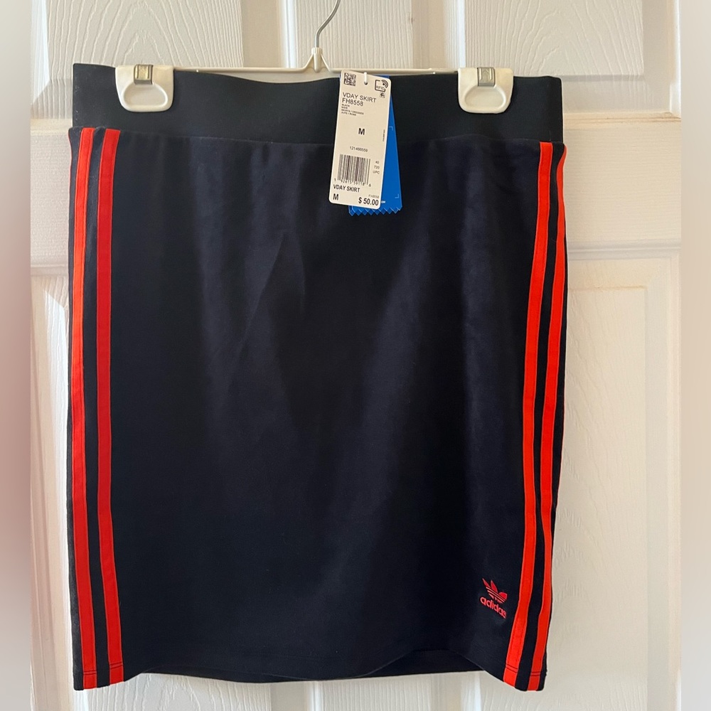 Adidas velour track skirt!  New!  Medium!